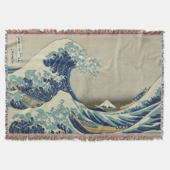 Die große Welle Mt Fuji Decke (Vorderseite)