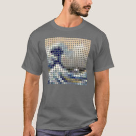 "Die große Welle" pixeldot T-Shirt