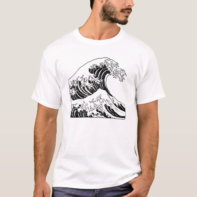 Die große Welle T-Shirt (Vorderseite)