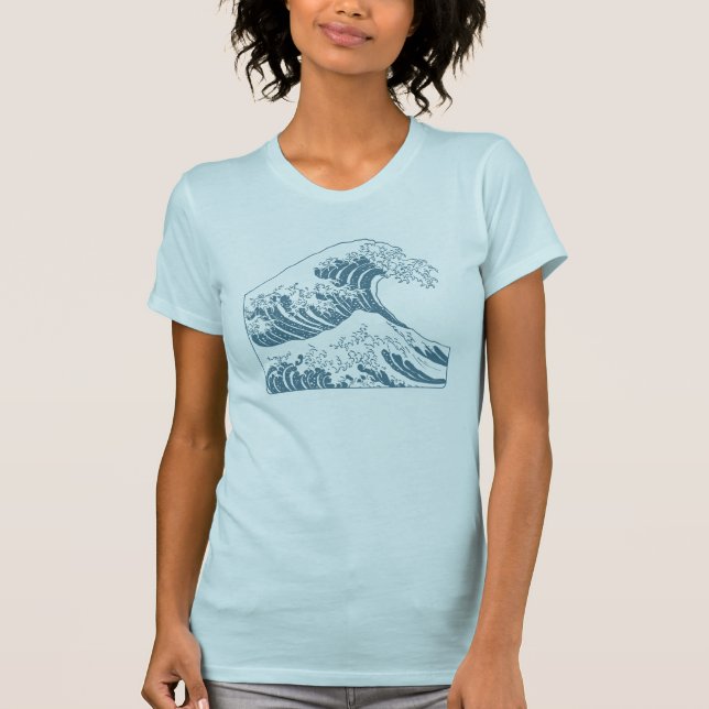 Die große Welle T-Shirt (Vorderseite)