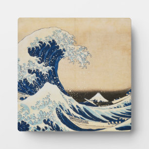 Die große Welle von Hokusai vor Kanagawa Fotoplatte