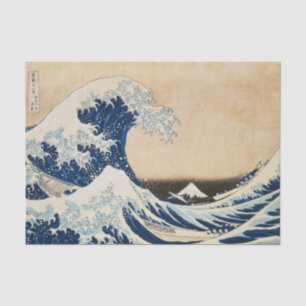 Die große Welle von Hokusai vor Kanagawa Seidenpapier