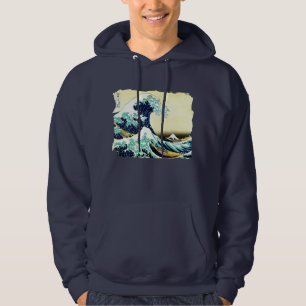 Die Große Welle von Kanagawa (神 奈 川 沖 裏) Hoodie
