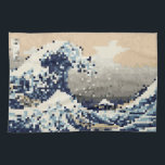Die große Welle von Kanagawa 8 Bit Pixel Art Küchentuch<br><div class="desc">Die Große Welle von Kanagawa (神 奈 川 沖 裏) Vintagen 8 Bit Pixel Tsunami Art.

Globe Trotters ist auf die Idiosynkratische Bildsprache aus der ganzen Welt spezialisiert. Hier finden Sie einzigartige Grußkarten,  Postkarten,  Poster,  Mousepads und mehr.</div>