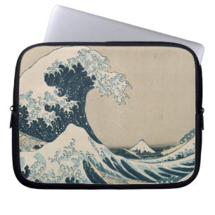 Die große Welle von Kanagawa, Ansichten vom Laptopschutzhülle