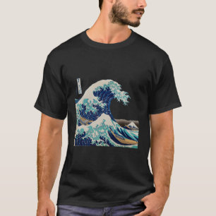 Die große Welle von Kanagawa Hokusai weht ab T-Shirt