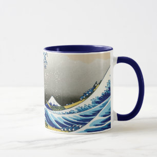 Die große Welle von Kanagawa Katsushika Hokusai Tasse