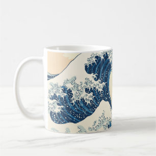 Die große Welle von Kanagawa Malerei Reproduktion  Kaffeetasse
