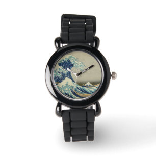 Die große Welle vor Kanagawa Armbanduhr