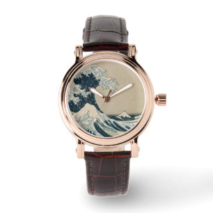 Die große Welle vor Kanagawa Armbanduhr