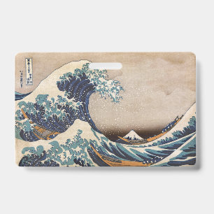 Die große Welle vor Kanagawa Ausweis
