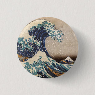 Die große Welle vor Kanagawa Button