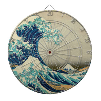 Die große Welle vor Kanagawa Dartscheibe