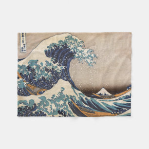 Die große Welle vor Kanagawa Fleecedecke