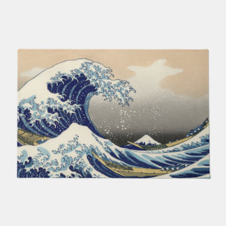 Die große Welle vor Kanagawa Fußmatte