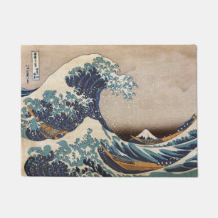 Die große Welle vor Kanagawa Fußmatte