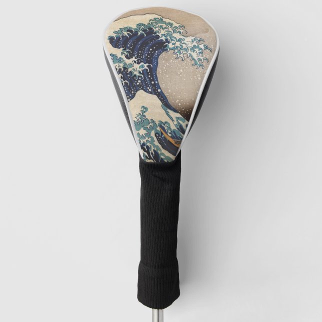 Die große Welle vor Kanagawa Golf Headcover (Vorderseite)
