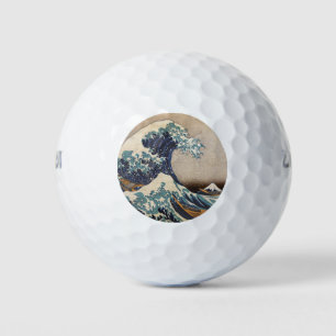 Die große Welle vor Kanagawa Golfball