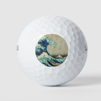 Die große Welle vor Kanagawa Golfball