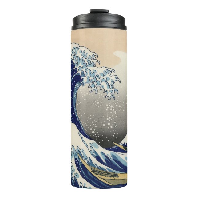 Die große Welle vor Kanagawa Hokusai Thermosbecher (Vorderseite)