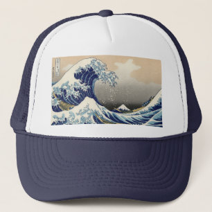 Die große Welle vor Kanagawa Hokusai Truckerkappe