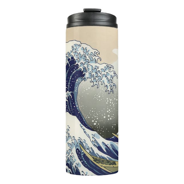 Die große Welle vor Kanagawa Katsushika Hokusai Thermosbecher (Vorderseite)