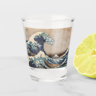 Die große Welle vor Kanagawa Schnapsglas