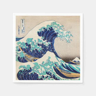 Die große Welle vor Kanagawa Serviette