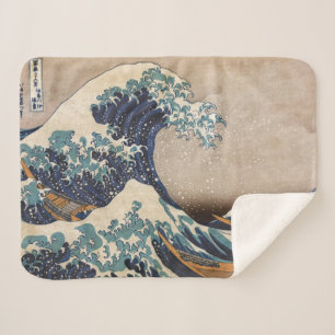 Die große Welle vor Kanagawa Sherpadecke