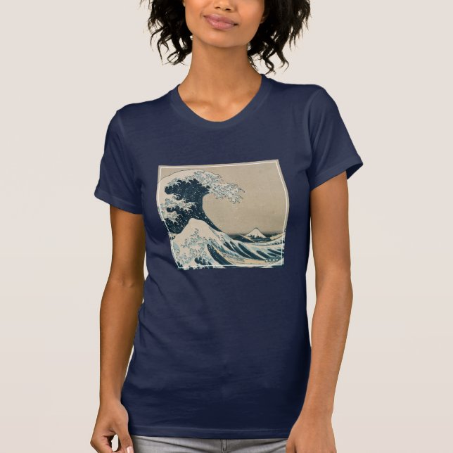 Die große Welle vor Kanagawa T-Shirt (Vorderseite)