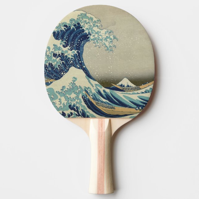 Die große Welle vor Kanagawa Tischtennis Schläger (Vorderseite)