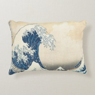 Die große Welle vor Kanagawa Ukiyo-e Japanisch Dekokissen