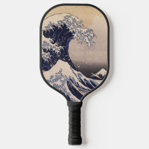 Die große Welle vor Kanagawa von Hokusai Pickleball Schläger