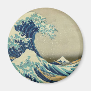 Die Große Welle vor Kanagawa von Katsushika Hokusa Magnet