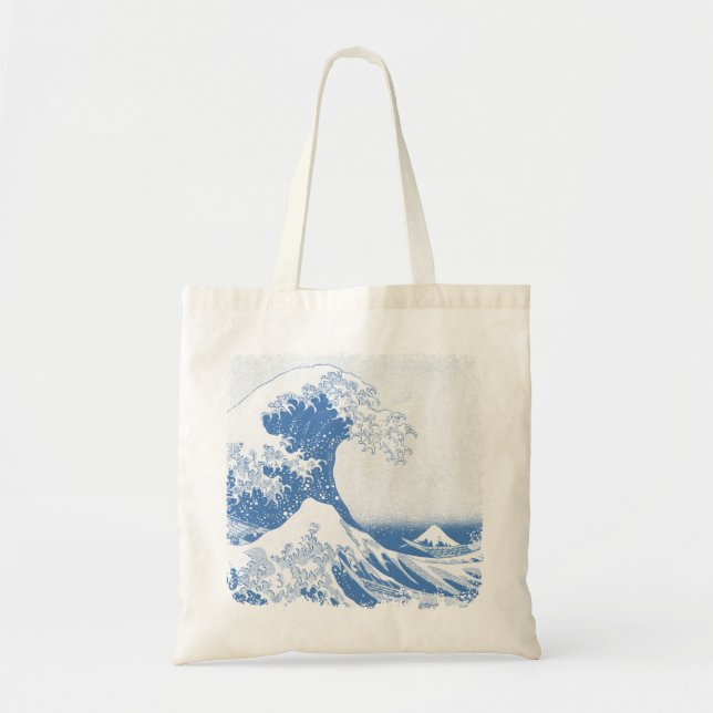 Die große Welle weg von Kanagawa (神奈川沖浪裏) Tragetasche (Vorne)