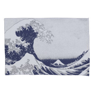 Die große Welle weg von Kanagawa (神奈川沖浪 Kissenbezug