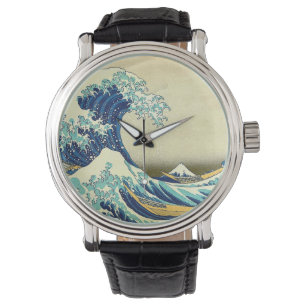 "Die große Welle weg von Kanagawa " Armbanduhr