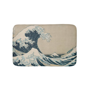 Die große Welle weg von Kanagawa Badematte