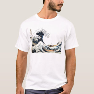 Die große Welle weg von Kanagawa der Fujisan Japa T-Shirt