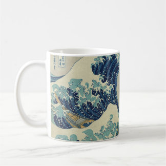 Die große Welle weg von Kanagawa Kaffeetasse
