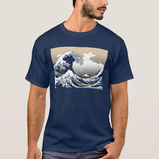 Die große Welle weg von Kanagawa-Shirt T-Shirt (Vorderseite)