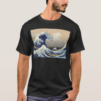 Die große Welle weg von Kanagawa T-Shirt