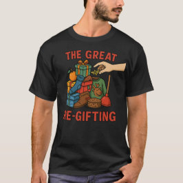 Die große Wiederverschenkung – Lustiger Weißer Ele T-Shirt