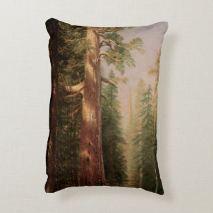 Die großen Bäume, Mariposa Grove, CA von Bierstadt Dekokissen