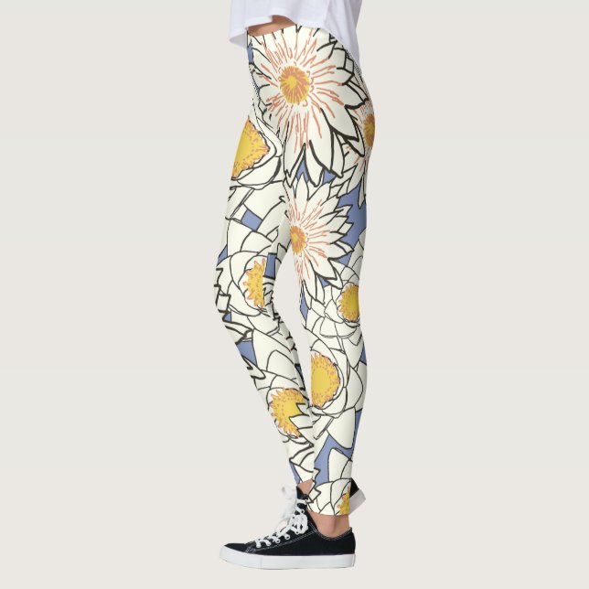 Die großen Blume der Leggings zazzeln (Links)