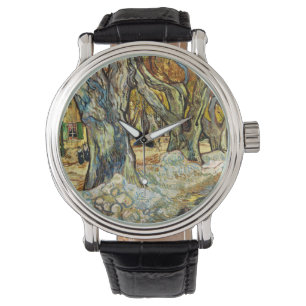 Die großen Flugzeug von Vincent Van Gogh Armbanduhr