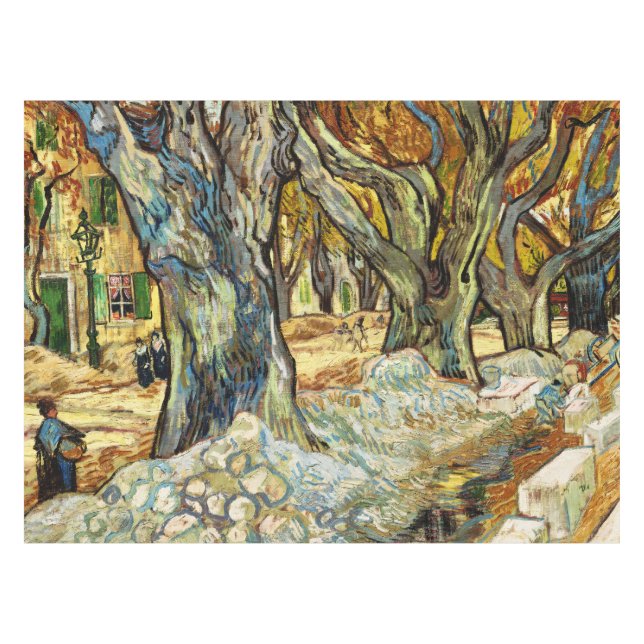 Die großen Flugzeug von Vincent Van Gogh Tischdecke (Vorderseite (Horizontal))