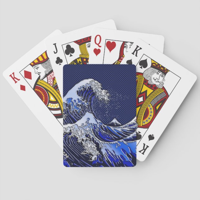 Die großen Hokusai Spielkarten (Rückseite)