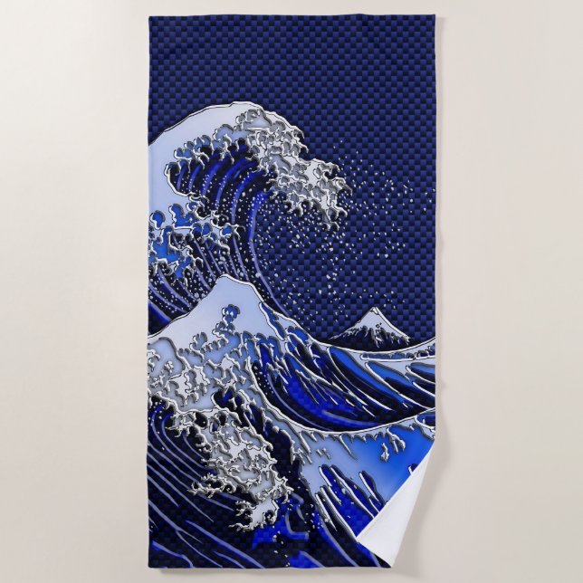 Die großen Hokusai Strandtuch (Vorderseite)