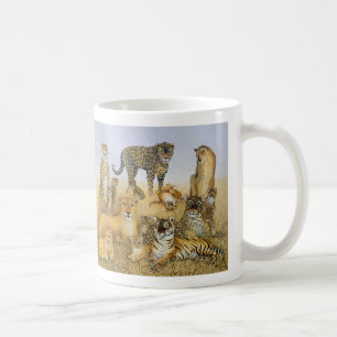 Die großen Katzen Kaffeetasse